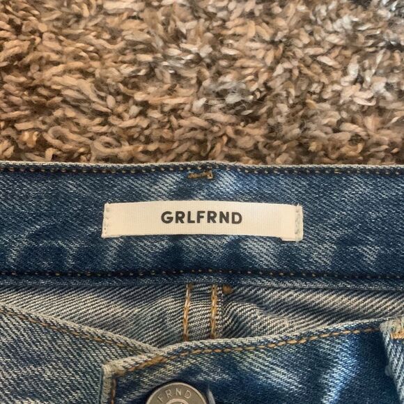 GRLFRND Maran straight 100% cotton jeans, size 28. - Picture 5 of 12